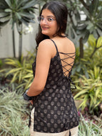 Black Corset Kurti