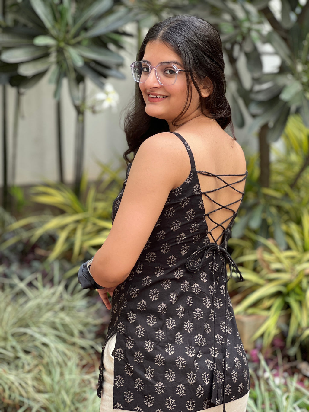 Black Corset Kurti