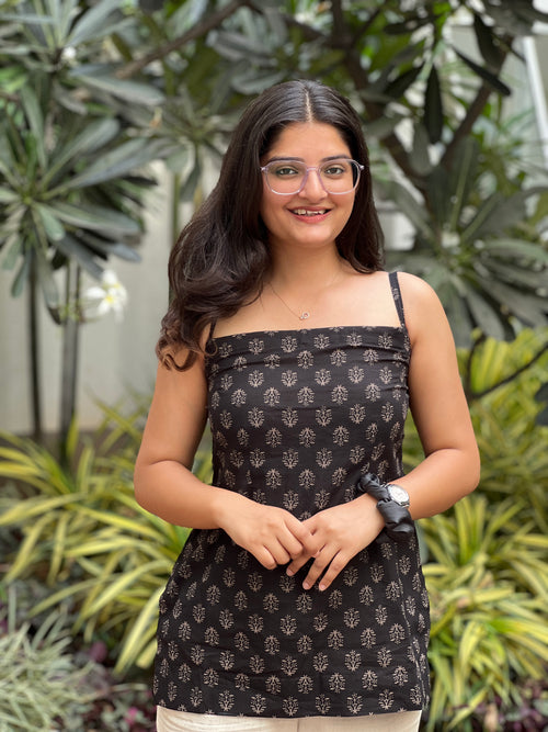 Black Corset Kurti